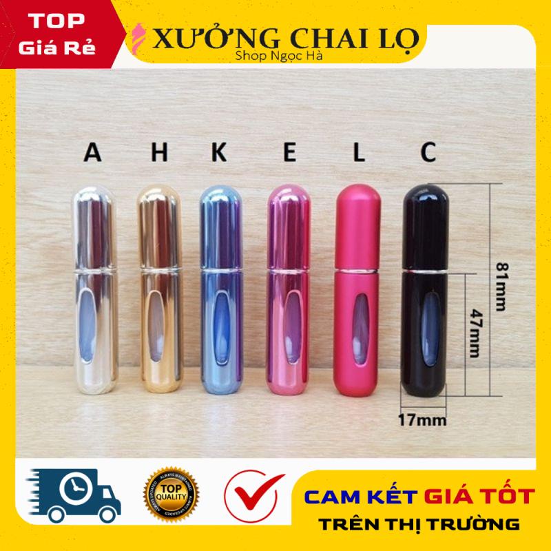 Lọ Chiết Nước Hoa ❤ GIÁ RẺ NHẤT ❤ Chai chiết nước hoa tự động 5ml, 8ml đựng dầu thơm, phụ kiện du lịch