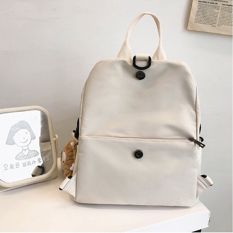 [Freeship - Ảnh Thật] Balo nữ Ulzzang thời trang laptop ♥️  Ba lô nữ đi học đeo chéo đeo vai M154