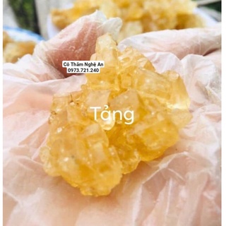 Đường phèn kết tinh từ mật mía nguyên chất chuẩn thủ công Làng nghề truyền thống Nghĩa Đàn 100G  [ĐƯỜNG PHÈN TỰ NHIÊN]