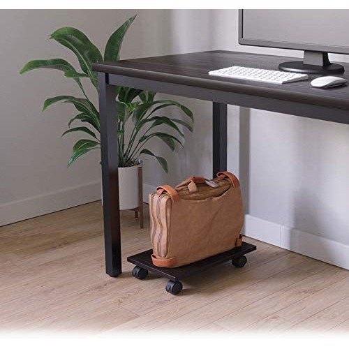 FHCH00001 Đế nâng CPU không hông -  PC Stand CPU Holder with Wheels Under Desk