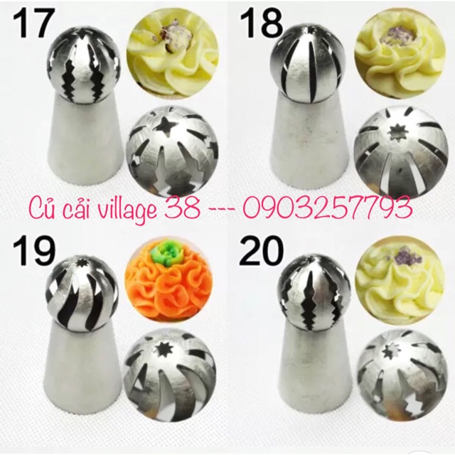 Đui bắt kem cupcake 3d nghệ thuật