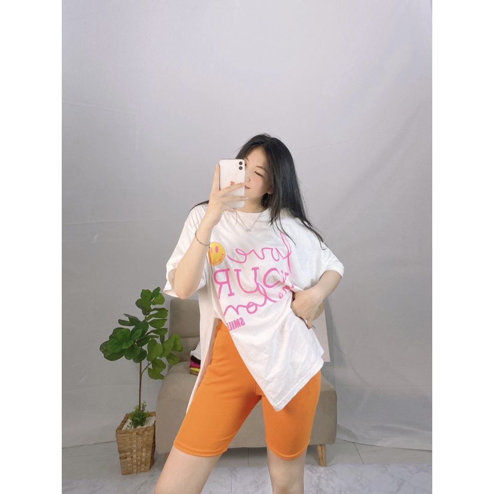 Quần legging lửng nhiều màu cạp chun trên gối legging đùi nữ ngố mặc ở nhà