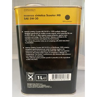 Nhớt Nhập Khẩu Xe Ga - Essenza