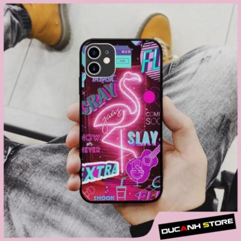 Ốp lưng iphone SAMSUNG Đèn Neon Phát Sáng Trippy Neon Cổ Điển lưng cứng  cho các dòng iPhone PAP20211142