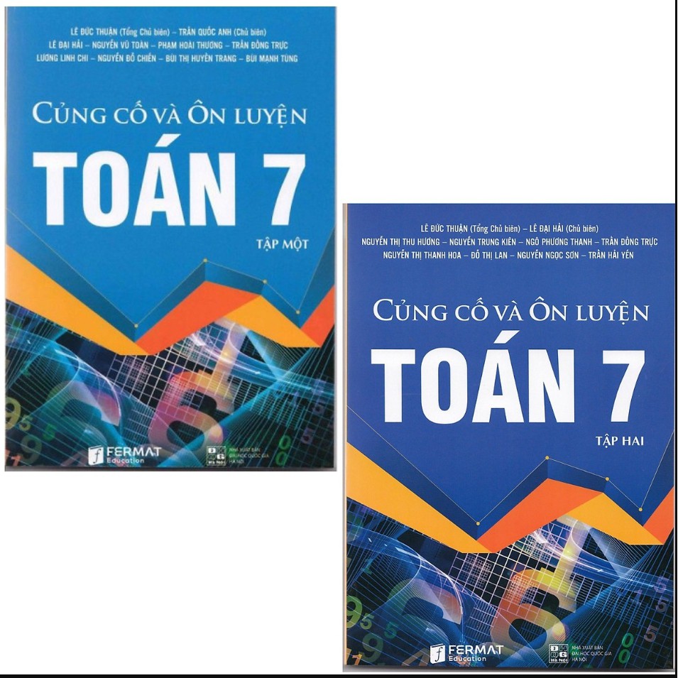 Sách - Củng cố và Ôn luyện Toán 7 ( trọn bộ Tập 1 + tập 2 )