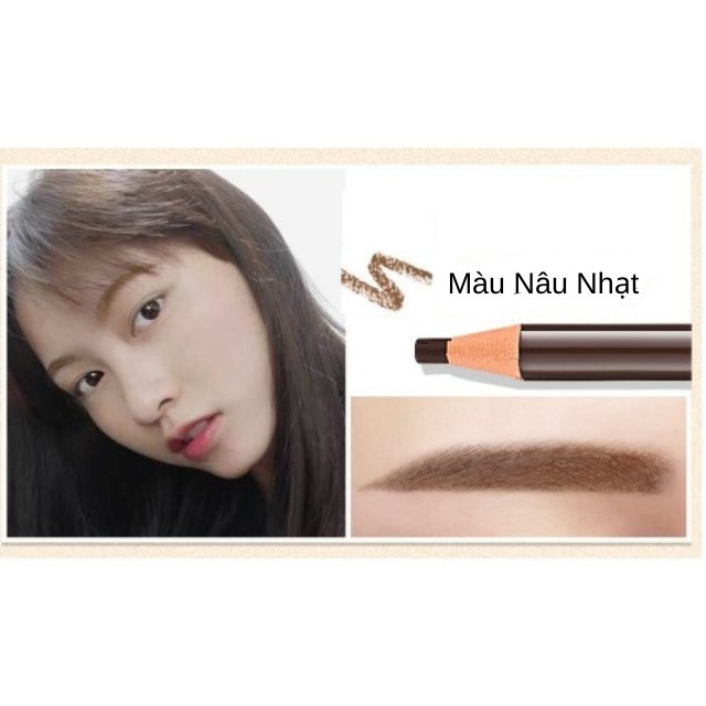 [KHÔNG TRÔI] Bút Chì Xé Kẻ Lông Chân Mày, Chống Thấm Nước Và Mồ Hôi Dễ Xé Chất Lượng Cao Trang Điểm Mắt Nội Địa Trung | BigBuy360 - bigbuy360.vn