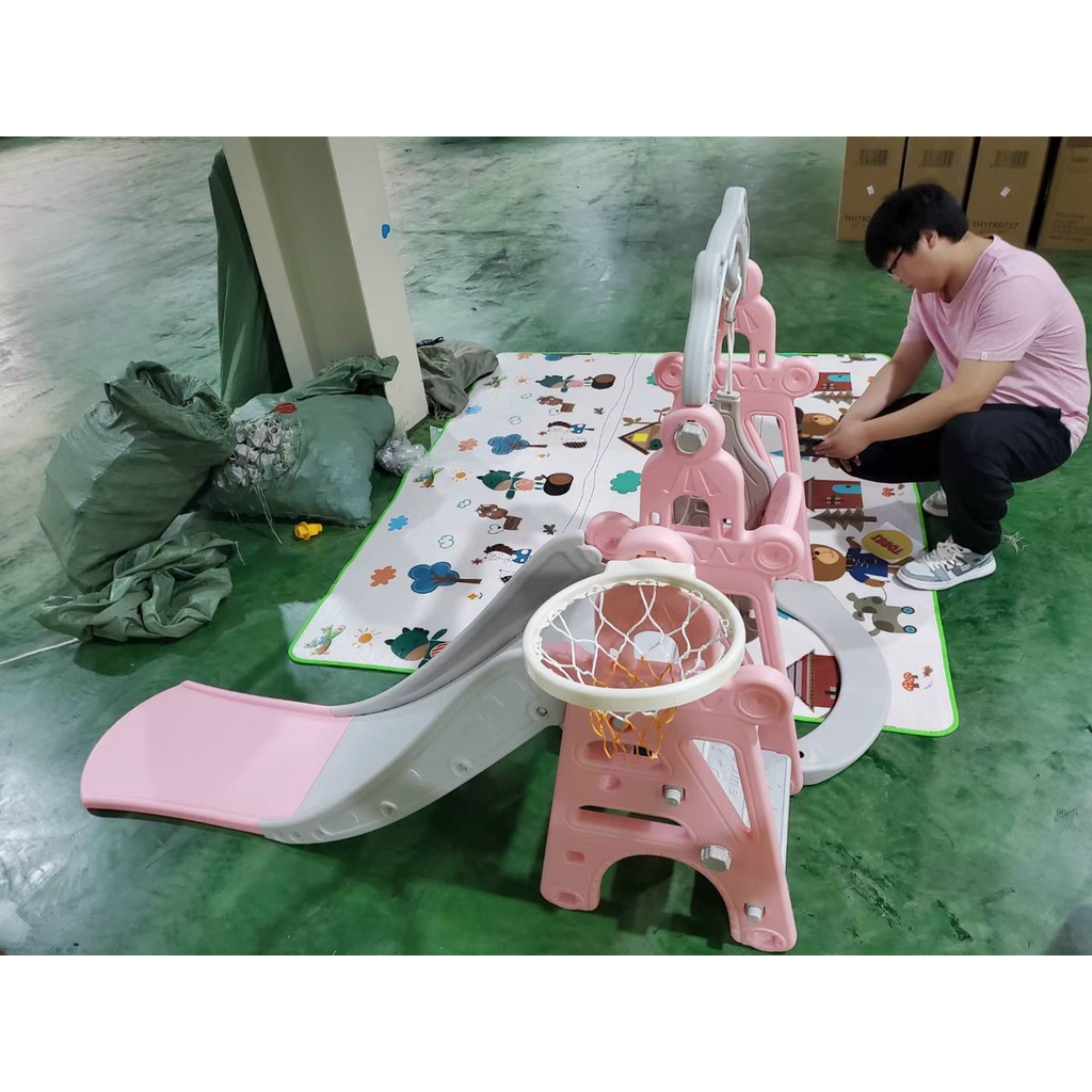 CẦU TUỘT CHO BÉ - CẦU TRƯỢT XÍCH ĐU - MẪU LÂU ĐÀI CAO CẤP MÁNG DÀI