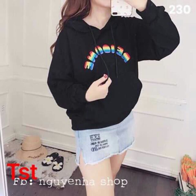 Áo hoodie freesize đáng yêu