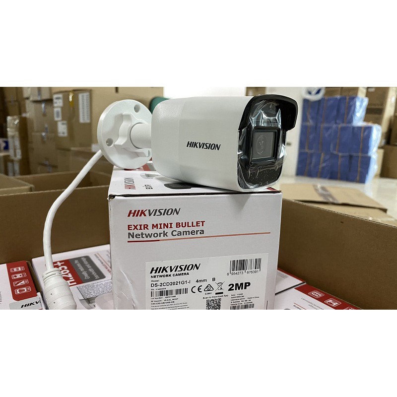 CAMERA IP 2MP HIKVISION DS-2CD2021G1-I(B) (Mã cũ là DS-2CD2021G1-I)