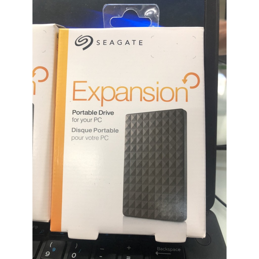 Box gắn HDD Seagate Chuẩn Sata 2.5 - Usb 3.0 nhựa màu đen