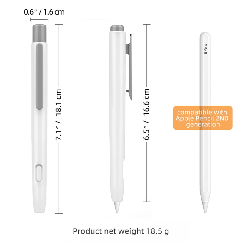 Vỏ Bảo Vệ Có Thể Thu Gọn Cho Bút Cảm Ứng Apple Pencil Thế Hệ 2