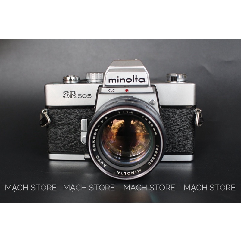 MÁY FILM MINOLTA SR505 + LENS