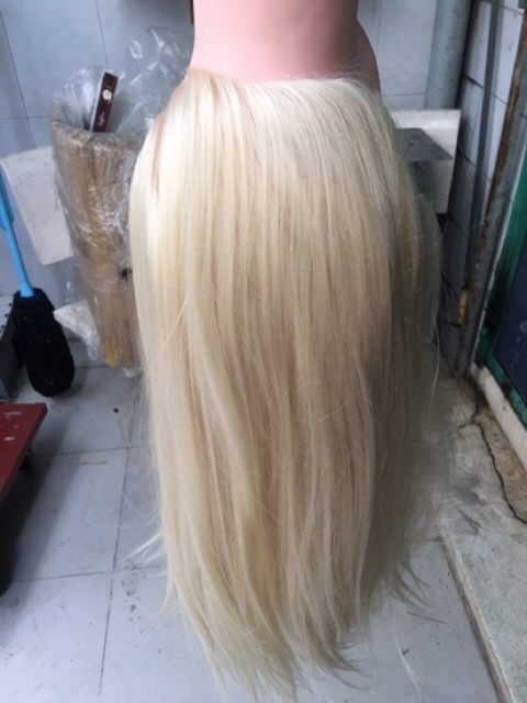 Đầu ken manocanh tóc bạch kim dành cho salon tạo kiểu