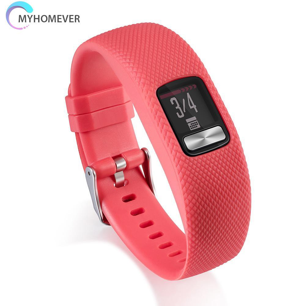 Dây Đeo Silicon Cho Đồng Hồ Thông Minh Garmin Vivofit 4