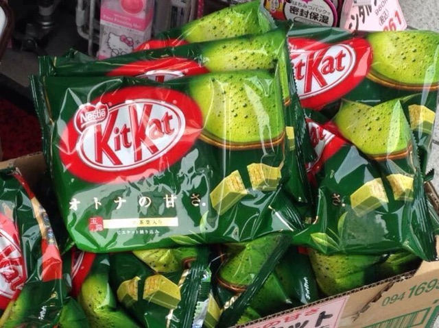 Bánh kitkat trà xanh 