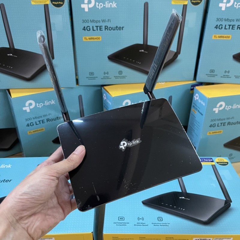 Phát wifi 4G cắm điện trực tiếp TP LINK TL-MR6400 Chính Hãng