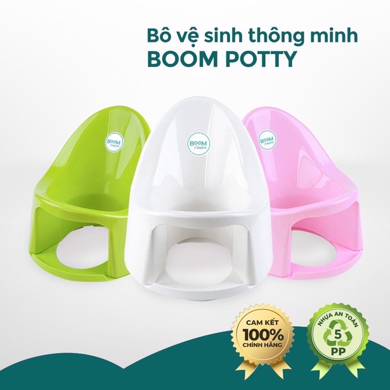 [Tặng quà] Bô cho bé , Boom Potty vệ sinh cho bé từ 8 tháng (8,5kg)-4 tuổi