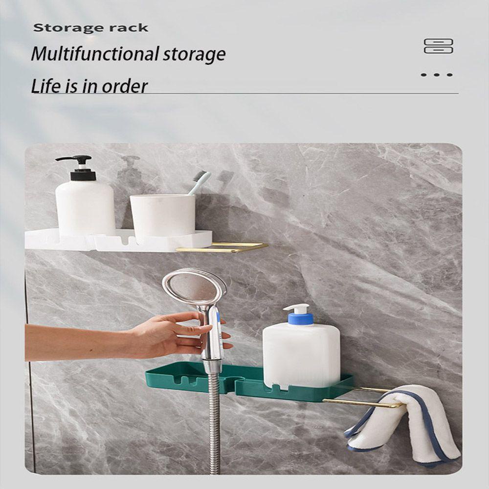 Giá Đựng Đồ Gắn Tường Không Đục Lỗ Chịu Tải Mạnh