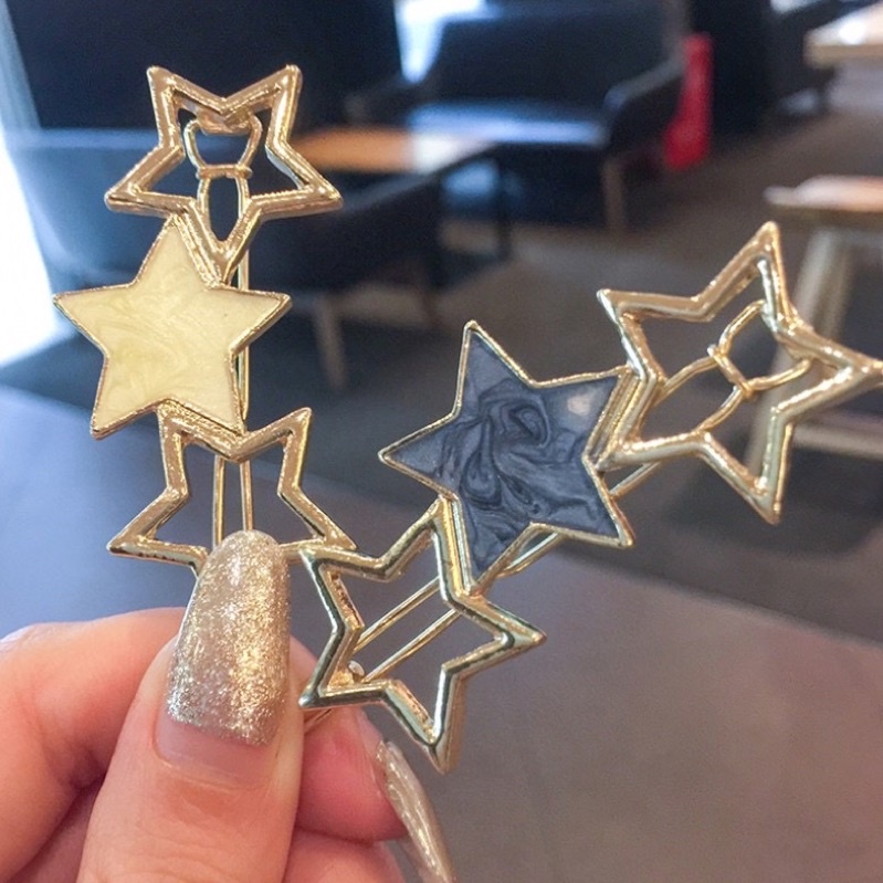 Kẹp tóc hình ngôi sao dễ thương