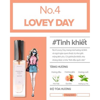 Nước Hoa Pinker Bell Korea Eau De Pàum 30ml