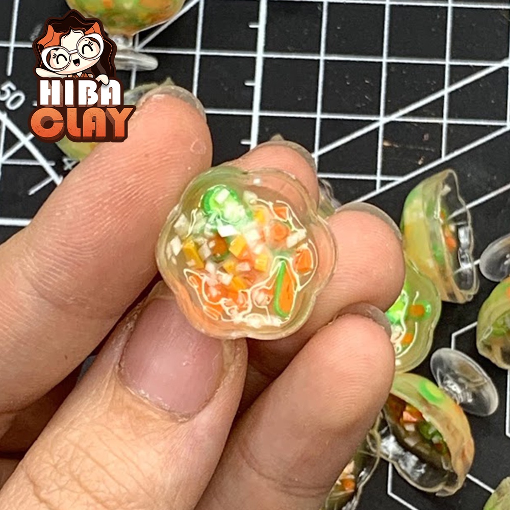 Ly chè 02 Mini Food, đồ ăn tí hon, đồ ăn mini mô hình cho búp bê DIY