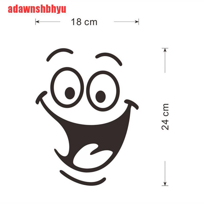 Sticker Dán Nắp Bồn Cầu Hình Mặt Cười