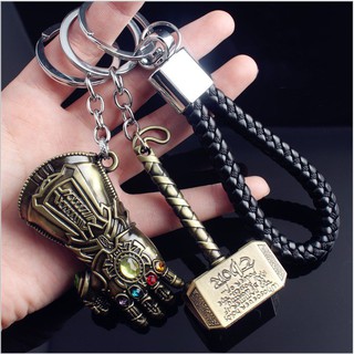 [Combo 3 Móc Khoá] Móc Khóa Avenger 3D - Mô Hình Búa Thor, Rìu Thor, Găng Tay Thanos, Khiên Caption, Iron man