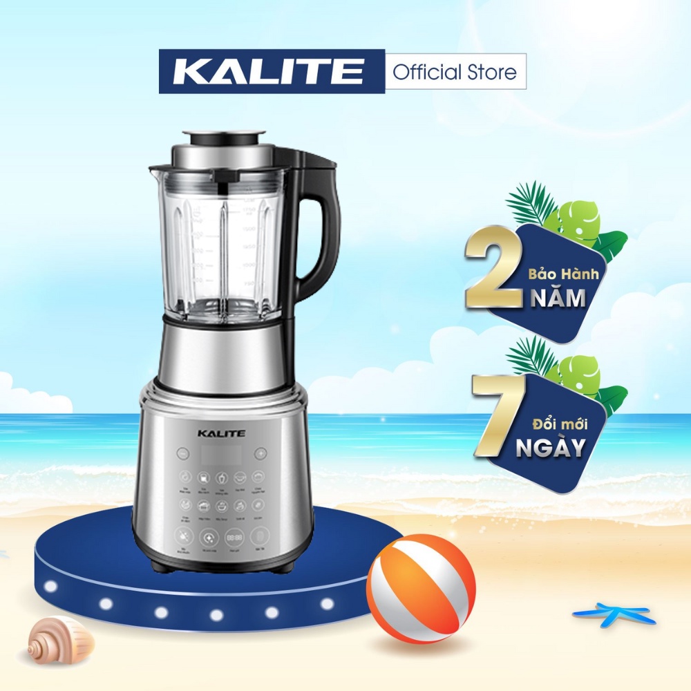 Máy làm sữa hạt Kalite KCB4741 dung tích 1.75L đa dạng nấu sữa, hàng chính hãng