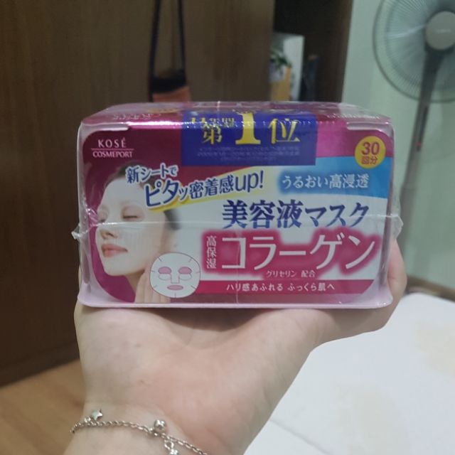 Mặt nạ Kose Clear Turn Mask Sheet 30 miếng