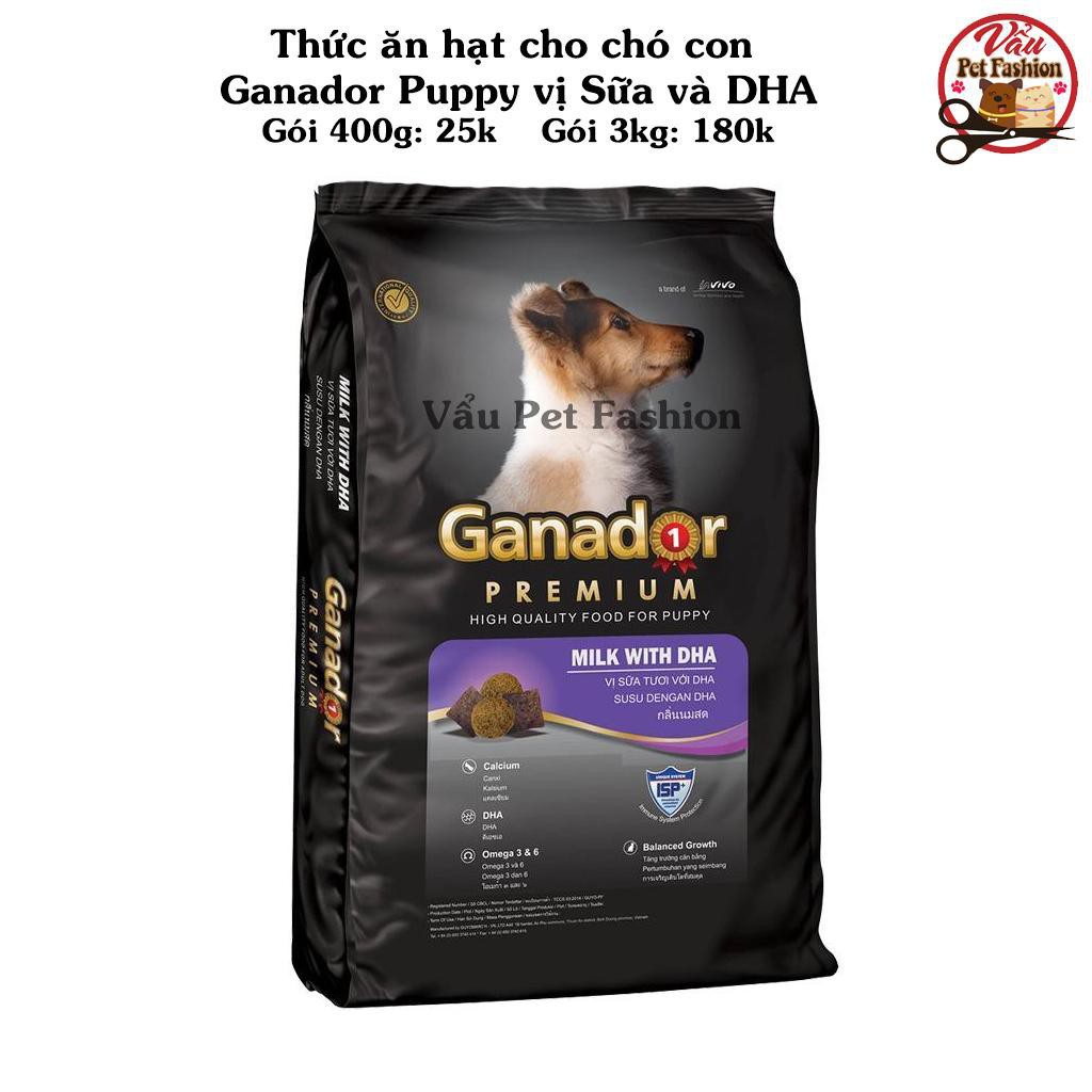 V3 Thức Ăn Cho Chó Con Ganador Puppy 400g Hạt Khô Vị Sữa Và DHA 6