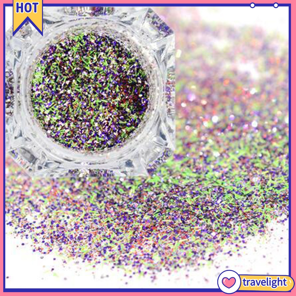 Hộp sequin lấp lánh dùng để trang trí móng nghệ thuật