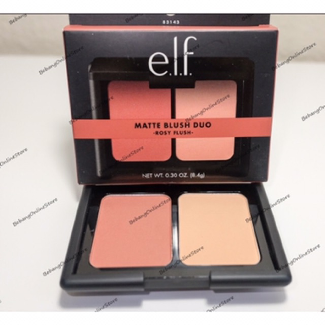 Phấn Má Hồng ELF Matte Blush Duo