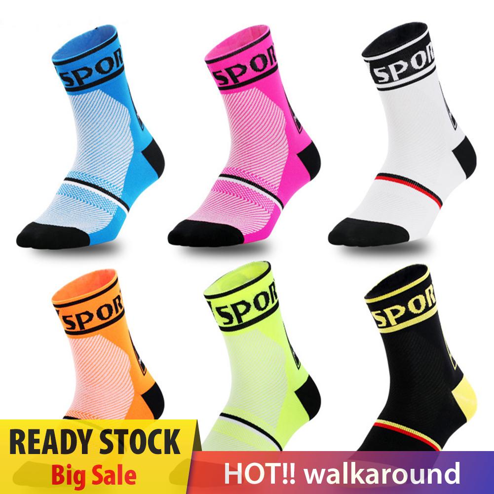 walkaround L Size Mountain Bike Riding Socks Lengthened Basketball Running Stockings