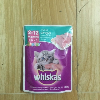 Thức ăn cho mèo Whiskas vị cá hồi 85g