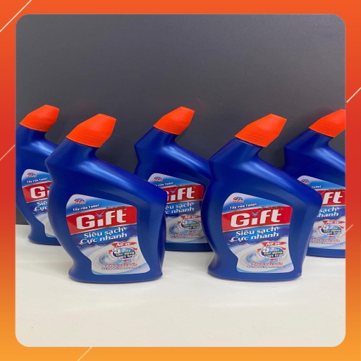 Nước tẩy bồn cầu GIFT diệt khuẩn 600ML đánh bay vi khuẩn