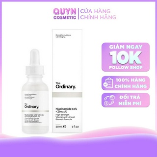 [Bản Canada] Serum The Ordinary Niacinamide 10% + Zinc 1%