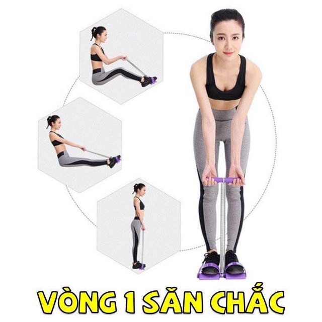 "HOT" DÂY KÉO LÒ XO TUMMY GIẢM MỠ BỤNG TẠI NHÀ