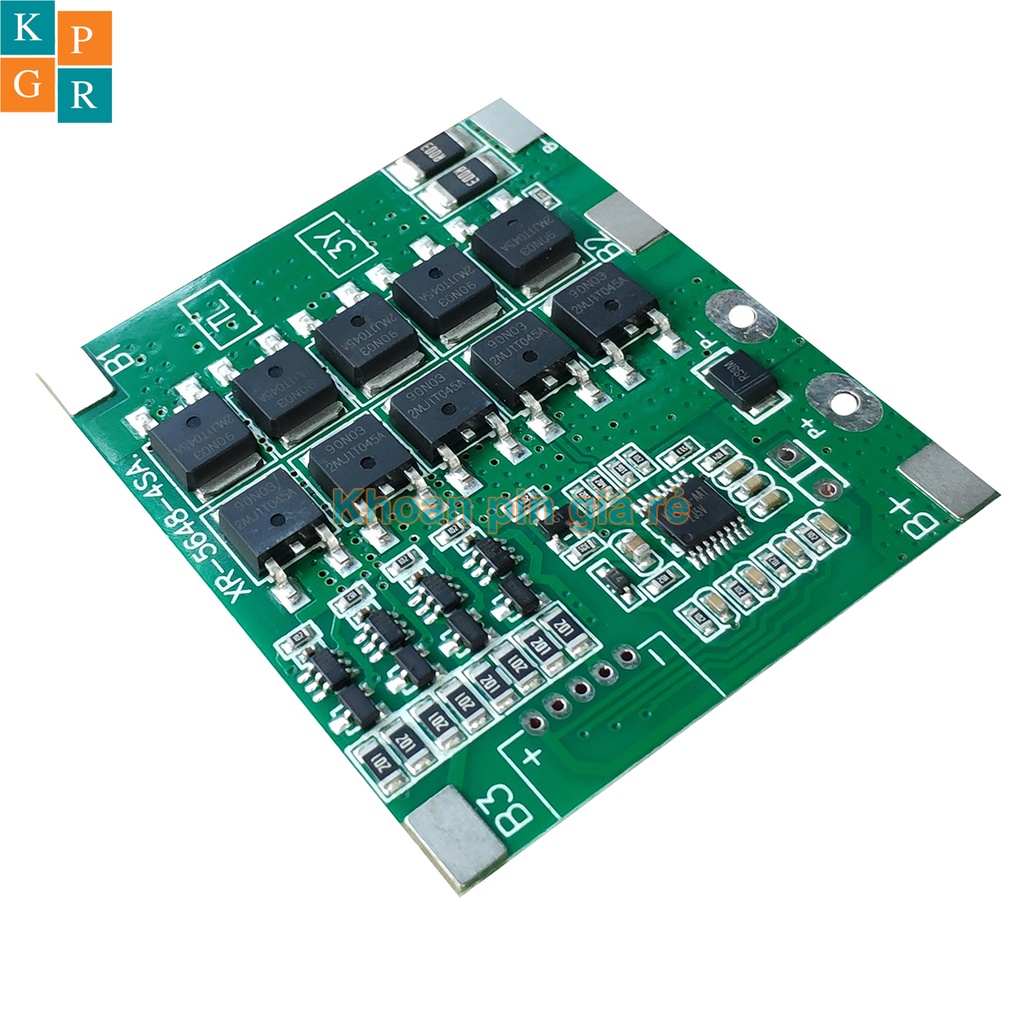 KPGR Mạch 4S 14V 30A XR bảo vệ pin Li-ion 3.7V