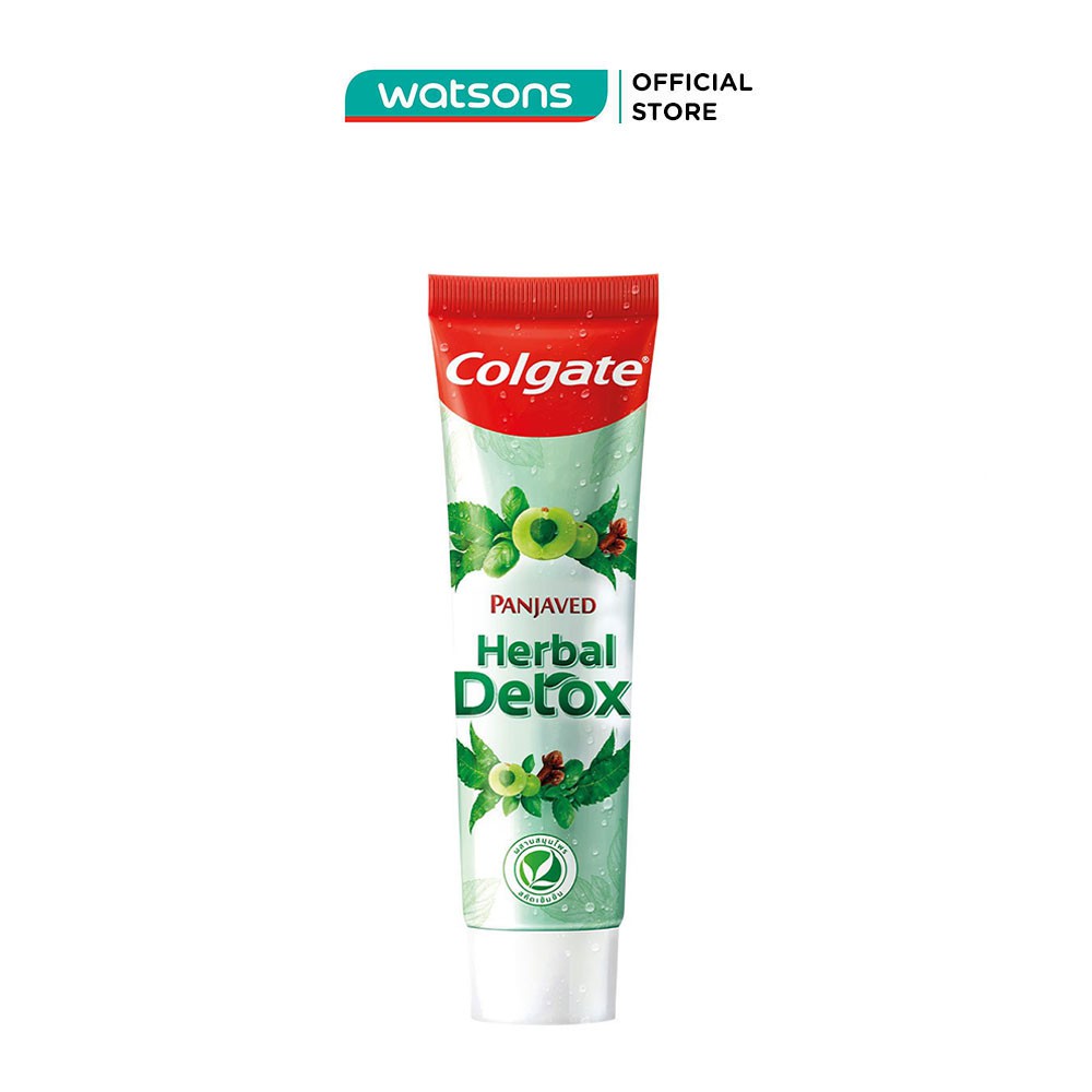 Kem Đánh Răng Colgate Panjiaved Herbal Detox Làm Sạch Tự Nhiên 120g