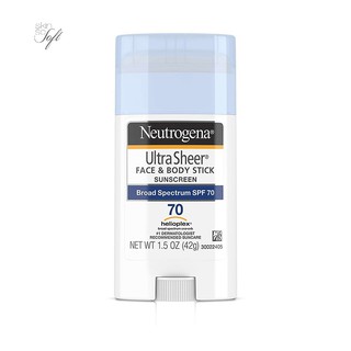 Sáp  Lăn Chống Nắng Neutrogena Ultra Sheer Face & Body Stick Sunscreen Broad Spectrum SPF70 (42g) - skinsosoft