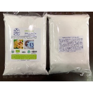 Bột gạo nếp/tẻ hữu cơ gói lẻ 100gr