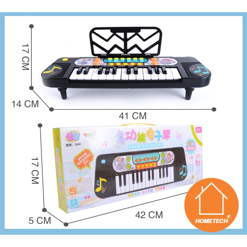 Đồ chơi trẻ em đàn piano 25 phím nhiều chế độ nhạc giúp phát triển khả năng âm nhạc cho bé từ 1 đến 3 tuổi