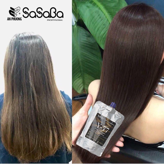 THUỐC NHUỘM PHỦ BẠC SASABA TỰU CÂN BẰNG NHIỀU KHÚC MÀU TÚI 450ML