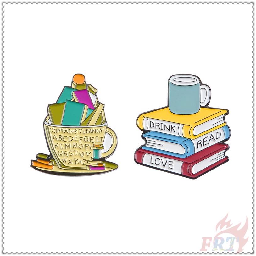 Ghim Cài Áo Hình Chữ Enjoy Read Dễ Thương