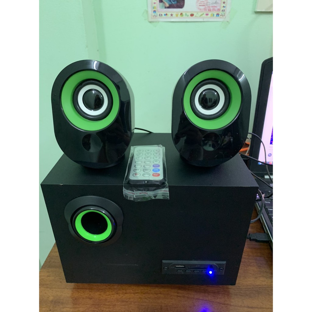 (siêu hót) Loa Vi tính FT- A7 loa bluetooth, điện thoại, máy tính, bass khỏe (có video test loa + có remote điều khiển)