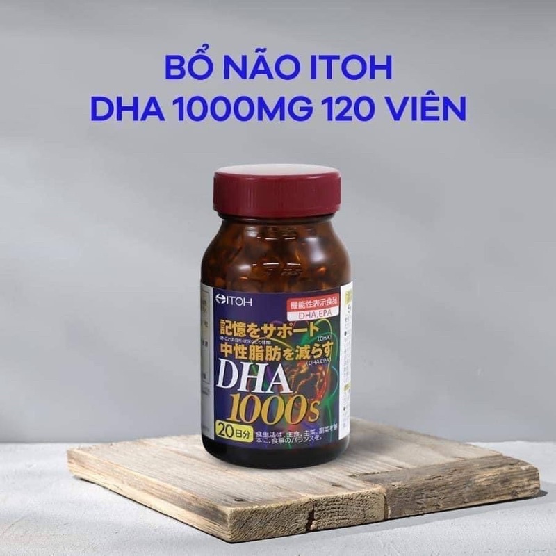 Viên Uống Bổ Não DHA 1000s nhật bản