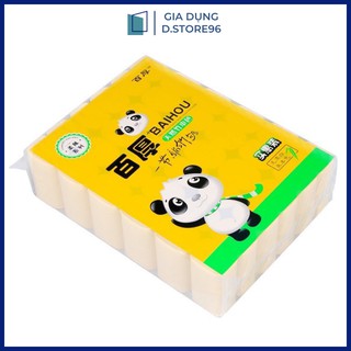 Bịch Giấy Gấu Trúc Baihou Giấy Vệ Sinh 36 Cuộn