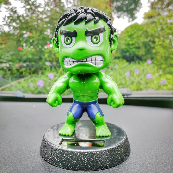Mô Hình Nhân Vật Gật Gù Lắc Lư Dao Động điều hòa-HULK