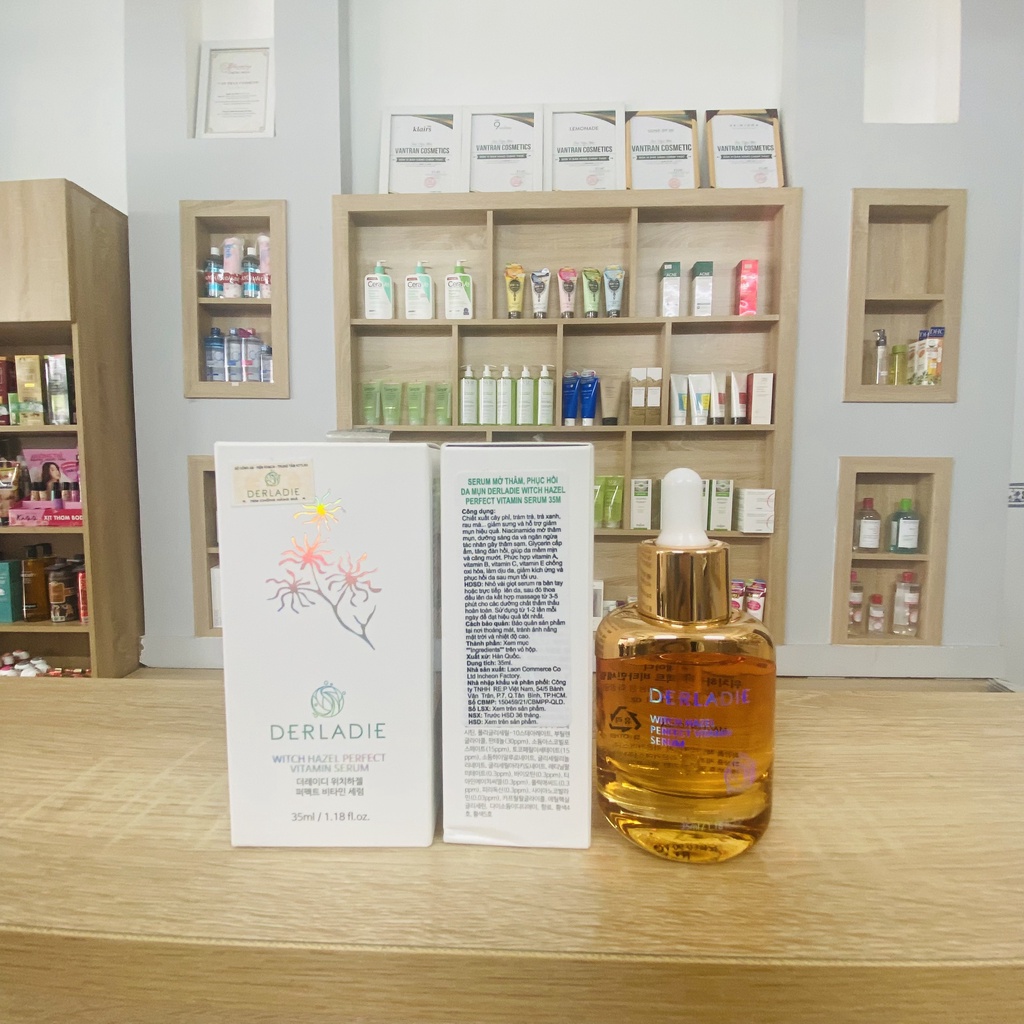 Serum Sẹo Rỗ Derladie Witch Hazel Perfect Vitamin Serum (35ml)