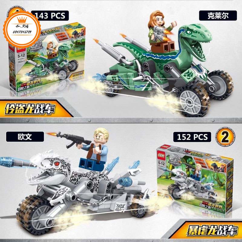 Bộ Đồ Chơi Lego Khủng Long Bạo Chúa 153 Chi Tiết - Đồ Chơi Cho Các Bé Phát Triển Tư Duy